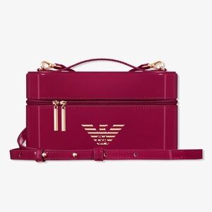 Emporio Armani Patent Pouch